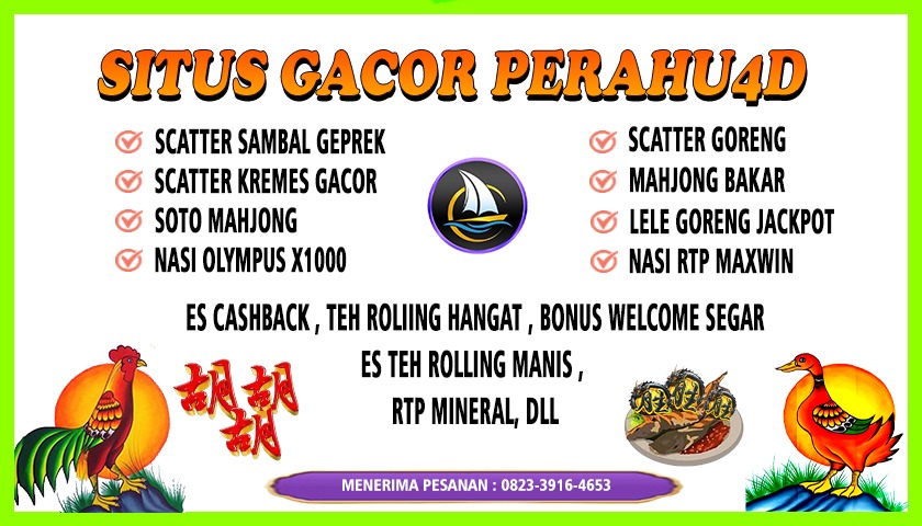 PERAHU4D : Situs Slot Online Gacor Gampang Win #1 Di-Indonesia